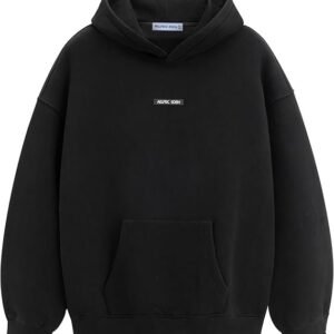 Aelfric Eden Fleece Lined Hoodies For Men Women Oversized Hoodie Casual Hooded Sweatshirts Warm Solid Basic Pullover Tops