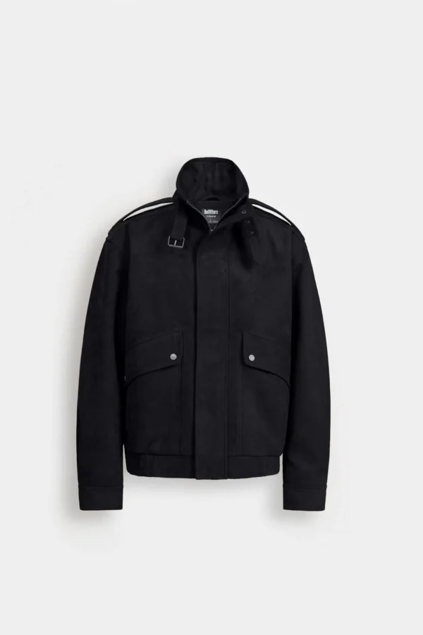 Men’s Suede Bomber Jacket