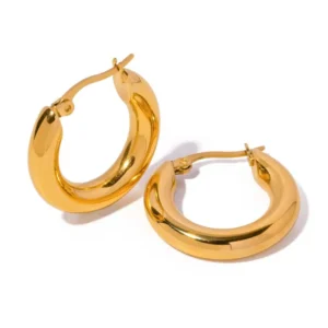 Aurora Glow Hoop Earrings