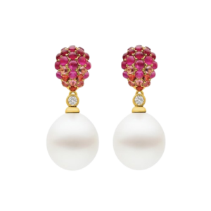 Aurora Pearl Stud Earrings