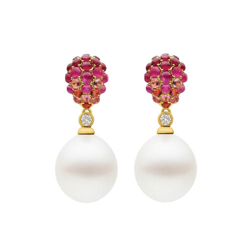 Aurora Pearl Stud Earrings