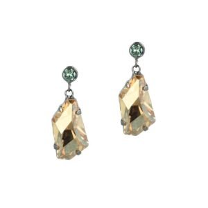 Golden Aurora Dangle Earrings