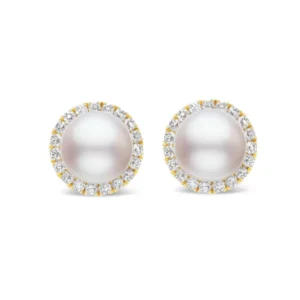 Heavenly Pearl Halo Earrings