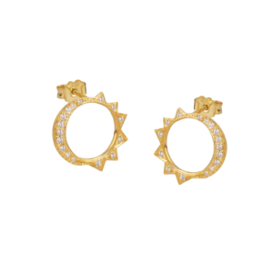 Luna Shine Stud Earrings