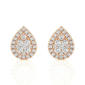 Moonlight Halo Drop Earrings